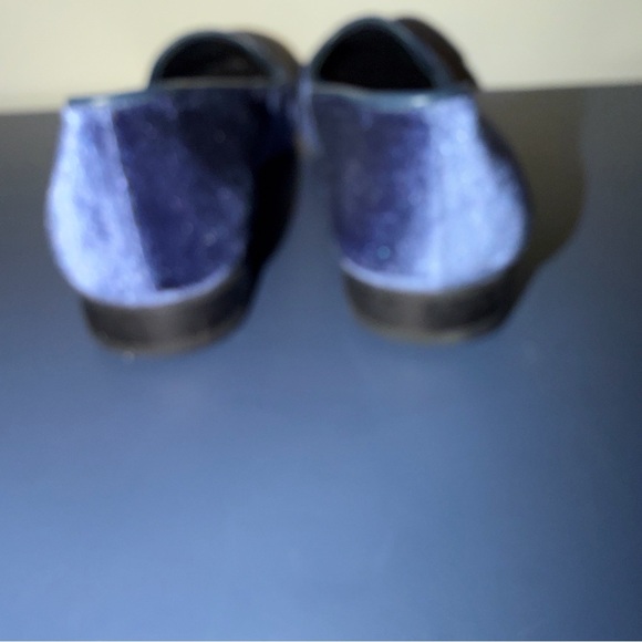 Jack Rogers Blue Velvet Ginger Jar Loafers Size 6.5M - Picture 5 of 8